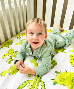 Cactus Oasis Cot Sheet