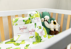 Cactus Oasis Bassinet Sheet
