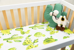 Cactus Oasis Bassinet Sheet