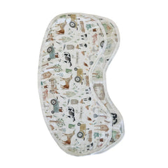 Cuddle Bug & Co Burp Bib Patchwork Farm & Farm Life