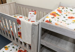 Citrus Blossom Bliss Bassinet Sheet