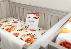 Citrus Blossom Bliss Cot Sheet