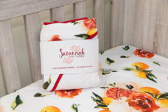 Citrus Blossom Bliss Hooded Bath Towel Set