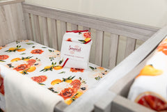 Citrus Blossom Bliss Hooded Bath Towel Set