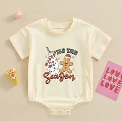 Christmas Vibes Bubble Romper