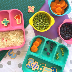 Plant-Based Bento Plate - Green (22x21cm)