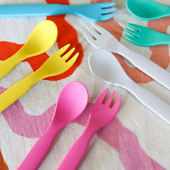 Plant-Based Cutlery Set - Yellow (13cm)