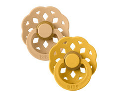 BIBS Boheme Pacifier - Size 1 (0-6 Months) 2 Pack