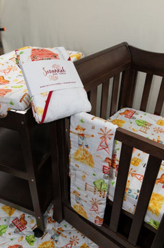 Farmyard Friends Bassinet Sheet