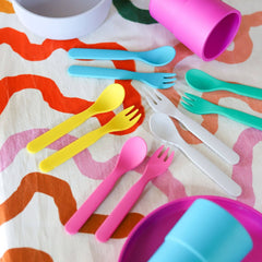 Plant-Based Cutlery Set - Grey (13cm)