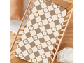 Daisy Gingham Delight Cot Sheet