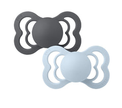 BIBS Supreme Silicone Pacifier - 2 Pack