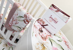 Peony Paradise Bassinet Sheet