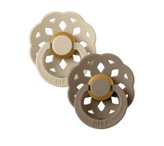 BIBS Boheme Pacifier - Size 1 (0-6 Months) 2 Pack
