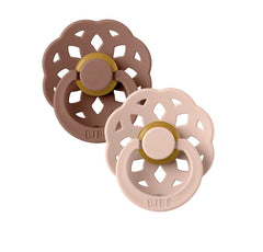 BIBS Boheme Pacifier - Size 1 (0-6 Months) 2 Pack
