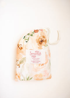 floral cot sheet 